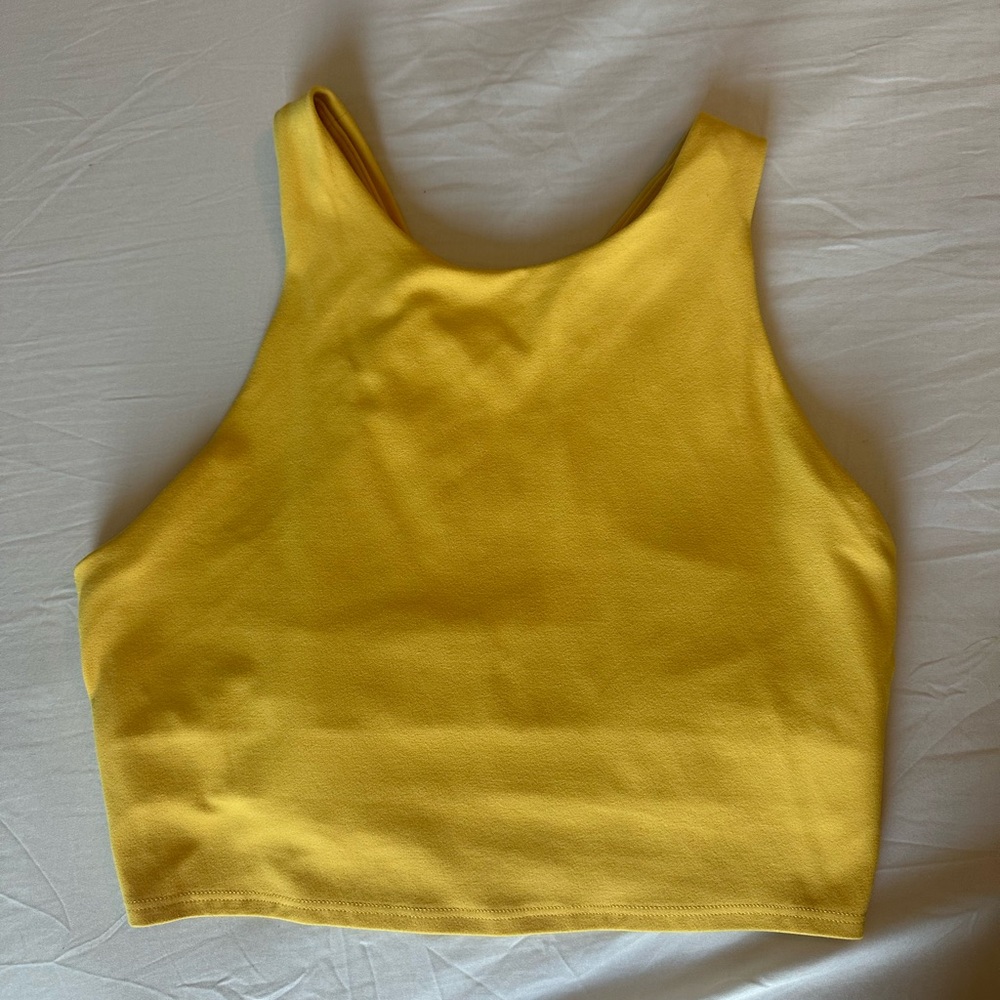 Athleta Yellow Women's Tank Top